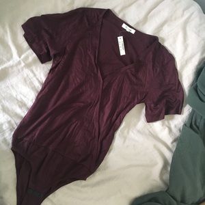 Madewell V-Neck Bodysuit
